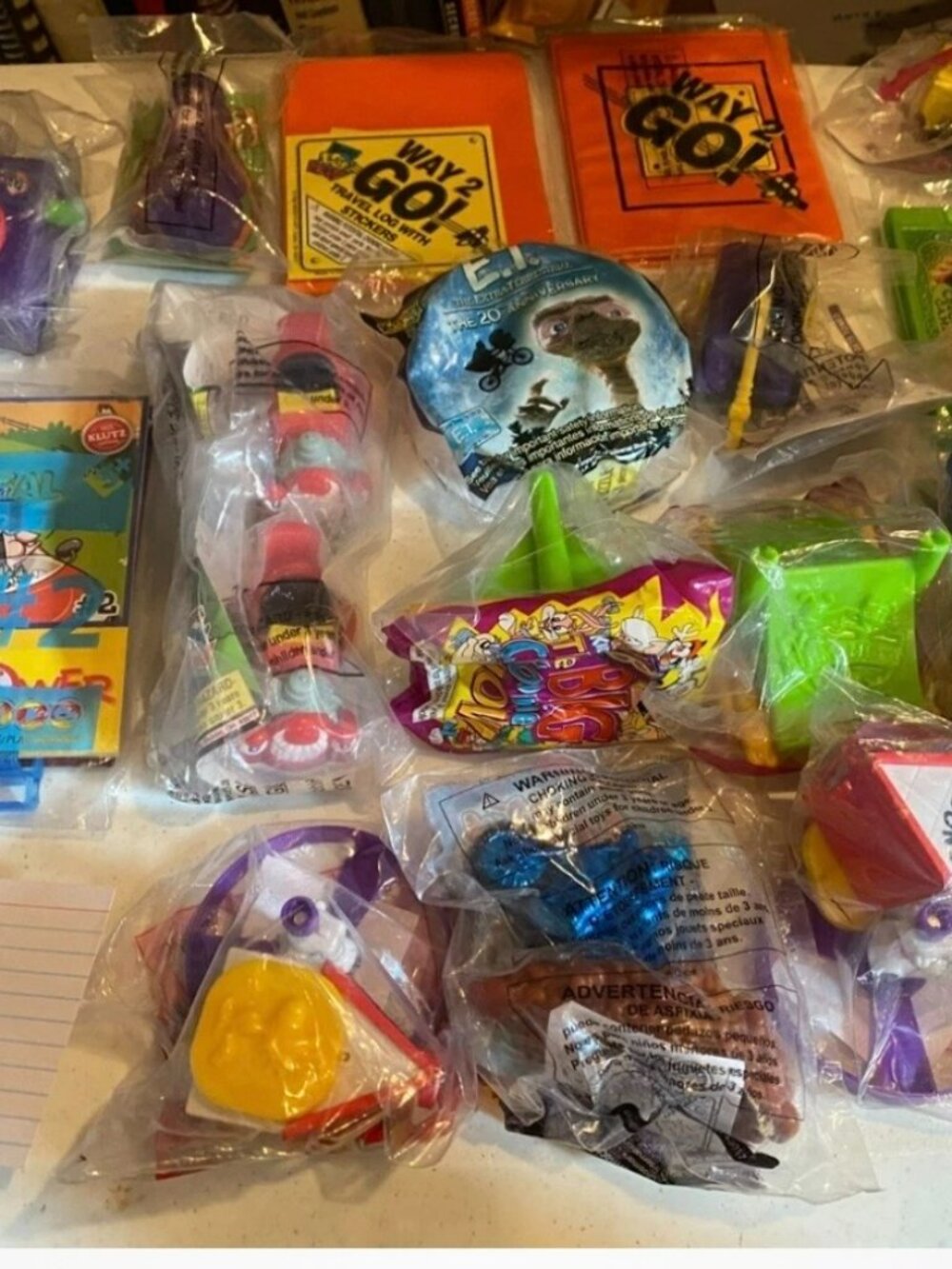 Lot of 17 VINATGE Wendy's kids meal toys